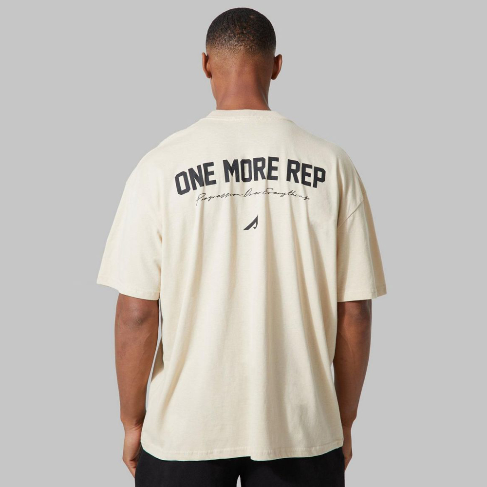 Man Gold Slim Emberoidred T-Shirt – Black