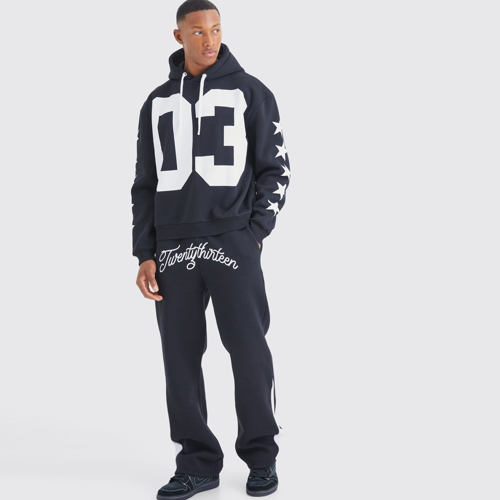 Oversized All Over Worldwide Graffiti Gusset Tracksuit