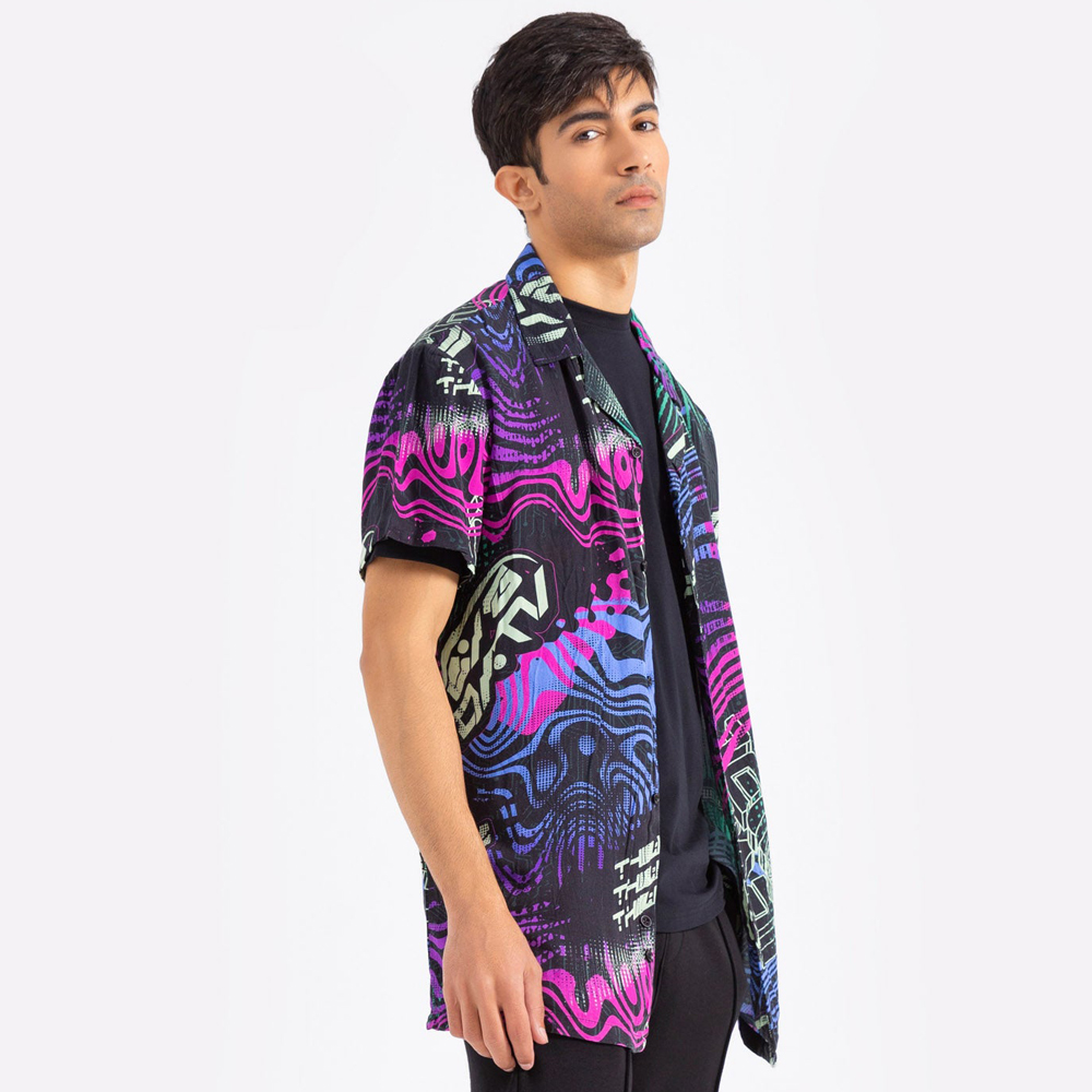 Custom Print Mens Hawaiian Resort Shirts